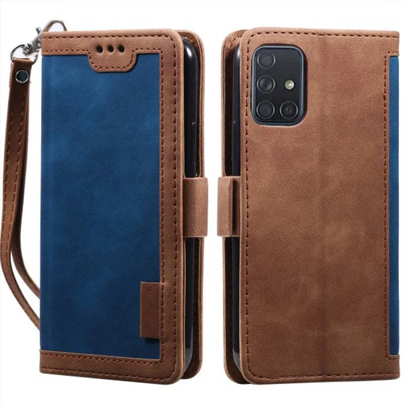 2022 ALL-New Shockproof Wallet Case For Samsung A71(4G/5G)