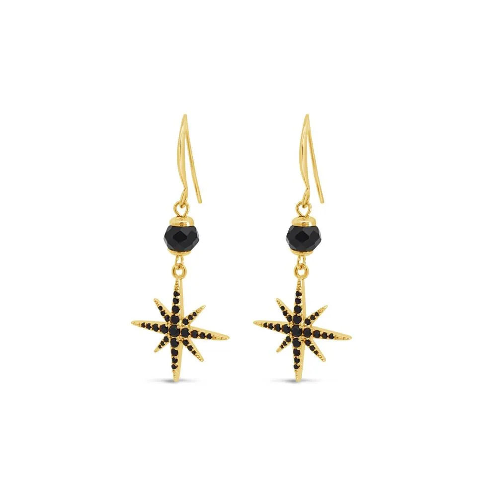 Absolute North Star Drop Earrings E2217JT