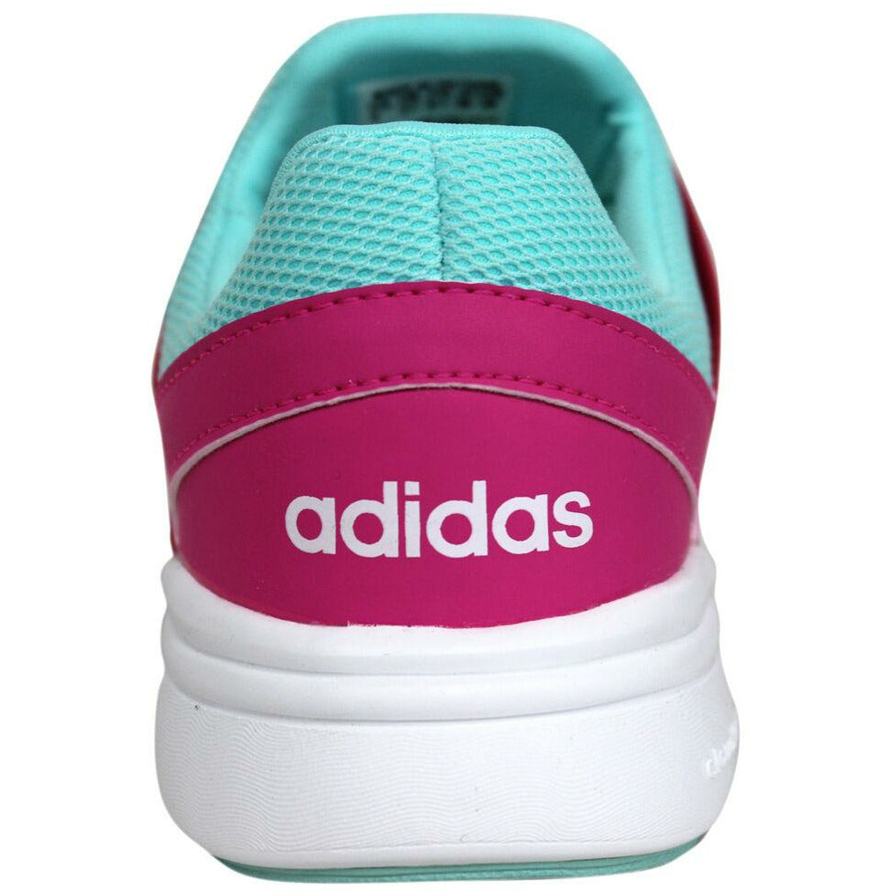 Adidas Cloudfoam Xpression Womens Lace Up Pink Blue Trainers F99578 D122