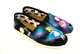 Alice in Wonderland Toms shoes