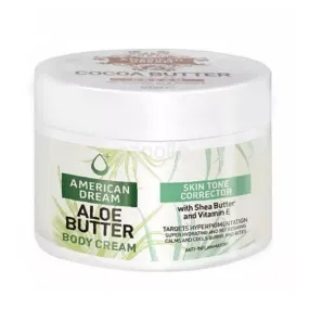 American Dream Aloe Butter Body Cream With Shea Butter & Vitamin E- 500ml