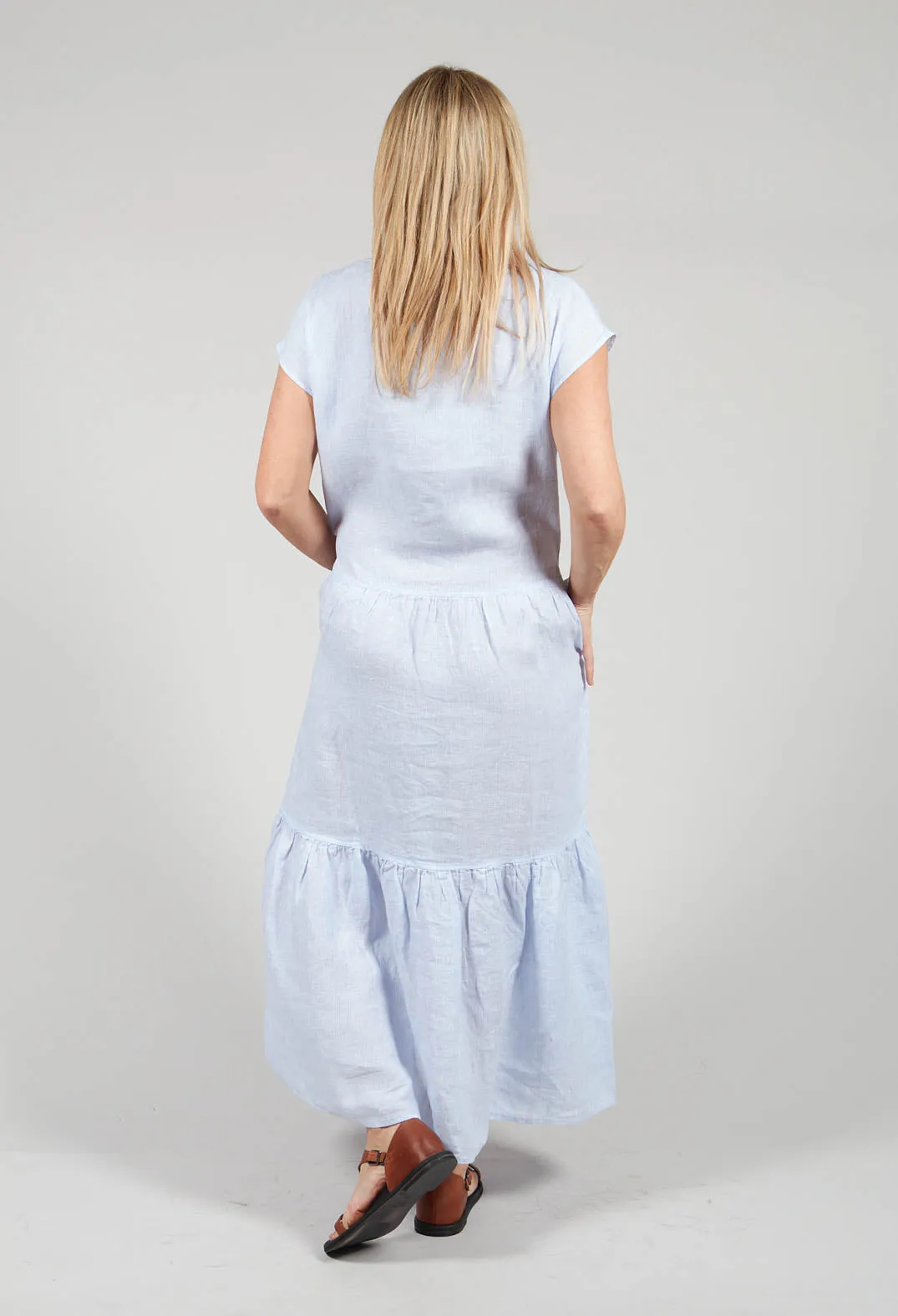 Arcillaalf Dress in Light Blue