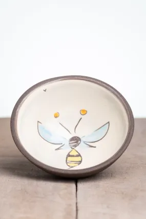 Bee the Change Small Bowl Hand Painted Ceramic