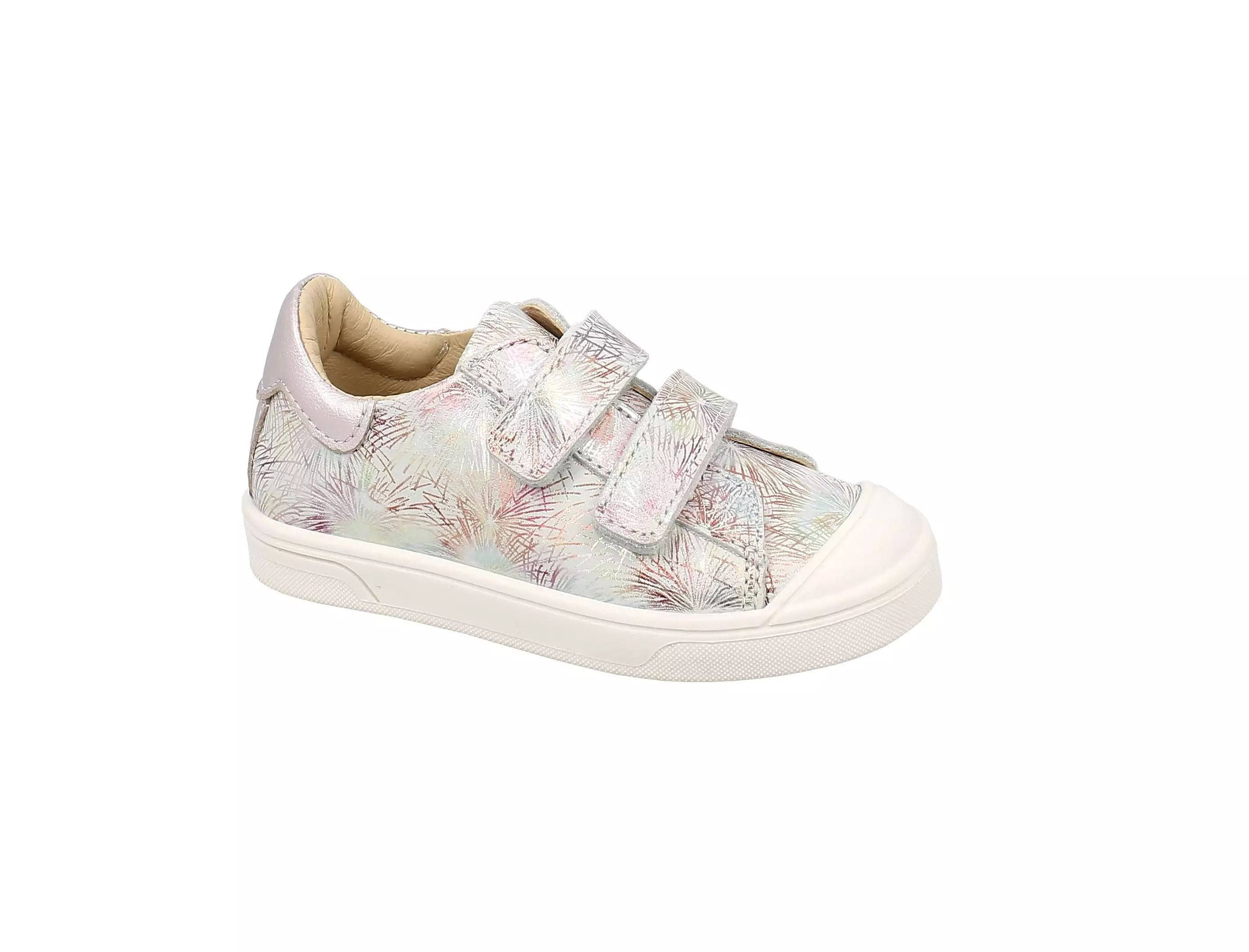 BELLAMY IRO Blanc Floral Chaussures Basses/Baskets/Sneakers