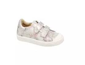 BELLAMY IRO Blanc Floral Chaussures Basses/Baskets/Sneakers