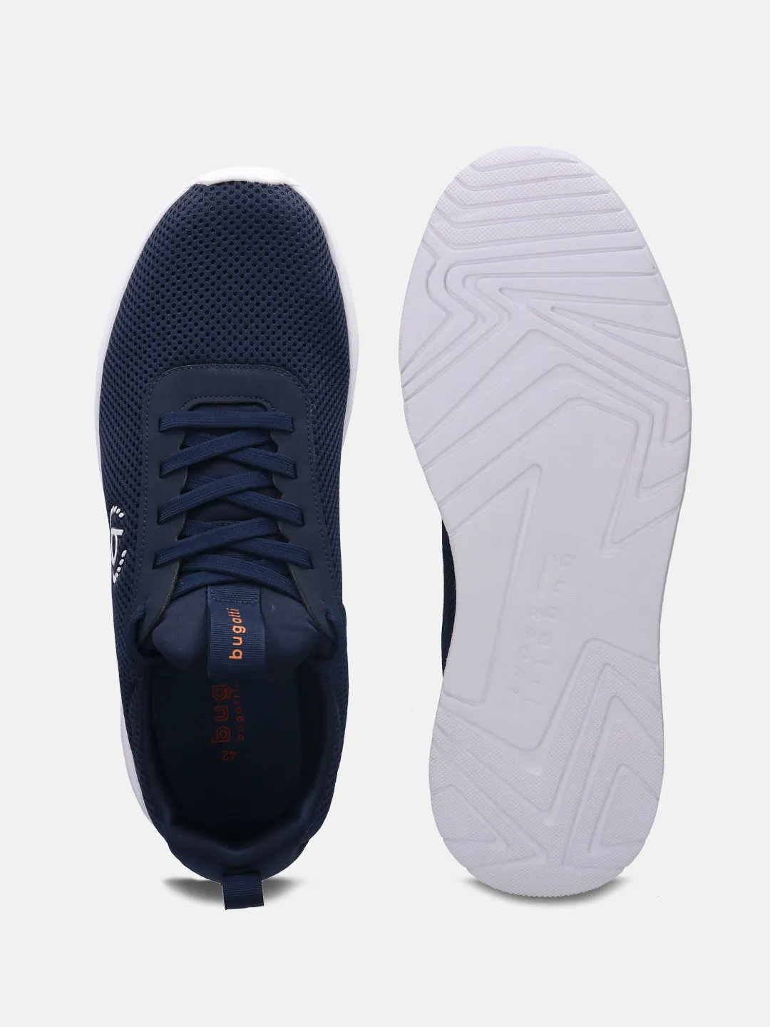 bugatti Dark Blue Athleisure Sneakers