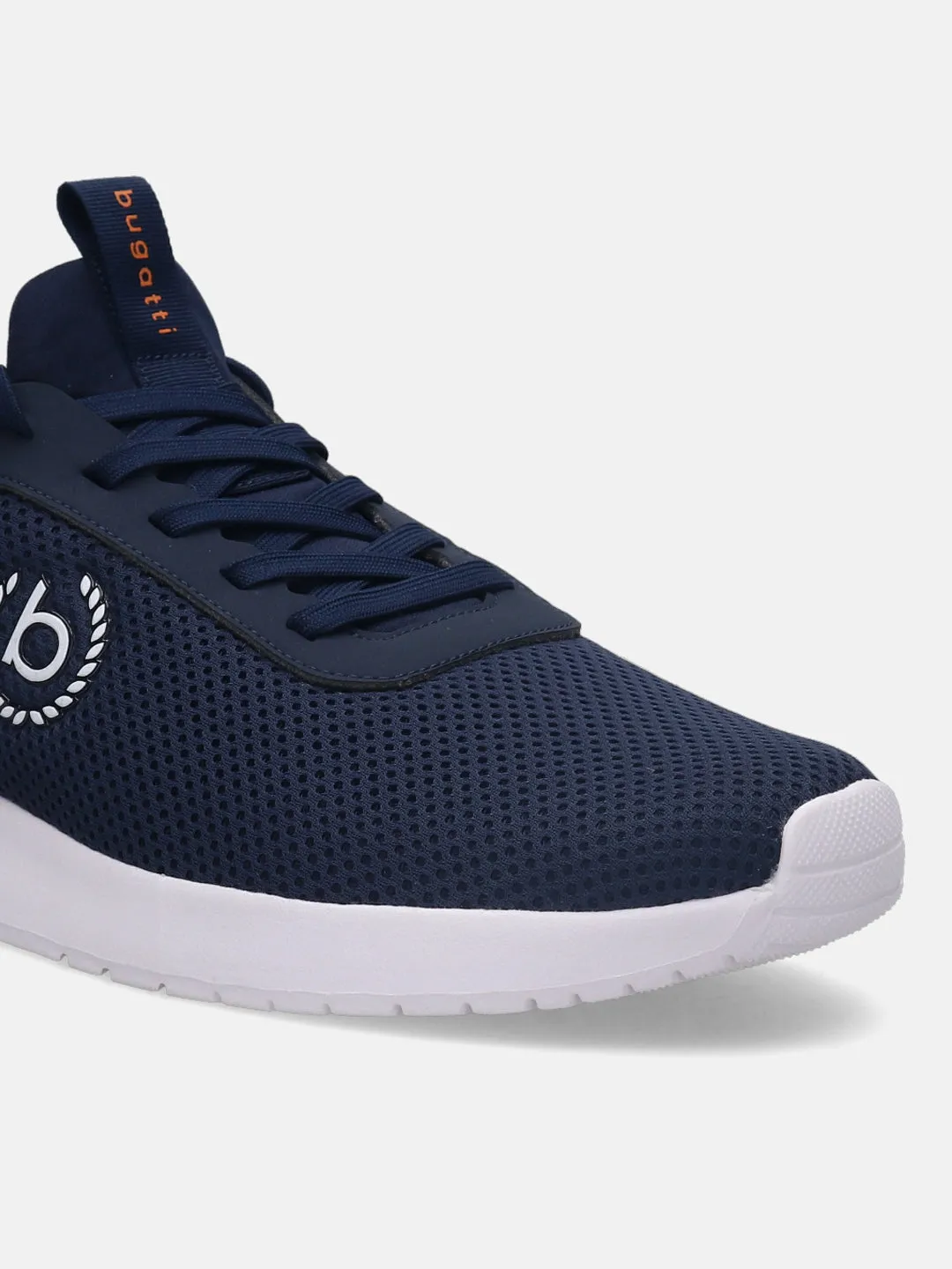 bugatti Dark Blue Athleisure Sneakers