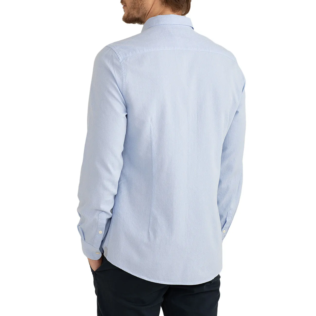 CAMICIA IN COTONE Uomo Light Blue