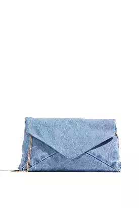 Capacious Hand Bag in Light Blue