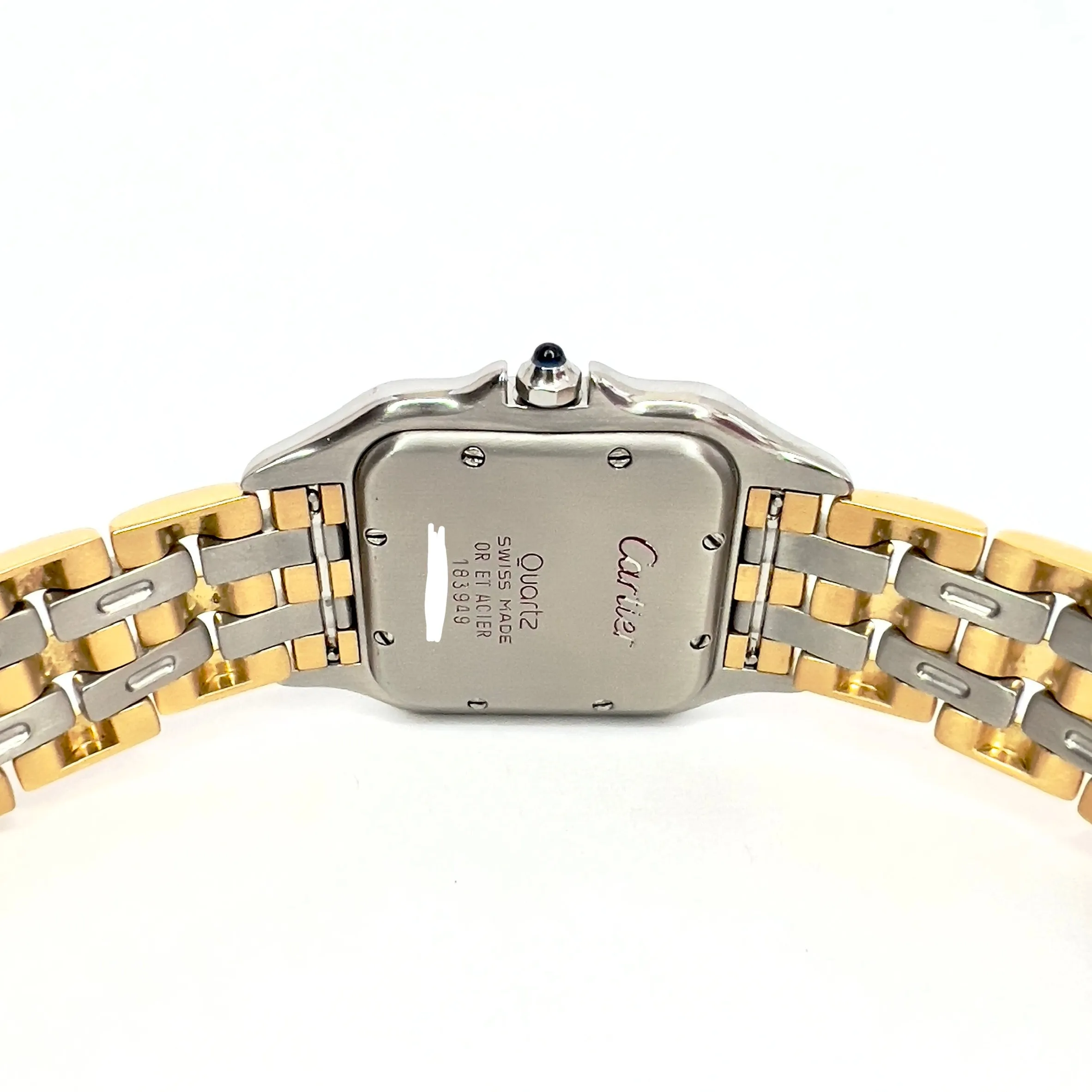 CARTIER PANTHERE Quartz 27mm 3 Row Gold 1.25TCW DIAMOND Watch