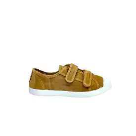 CIENTA TOILE 78777 Moutarde Toiles Espadrilles