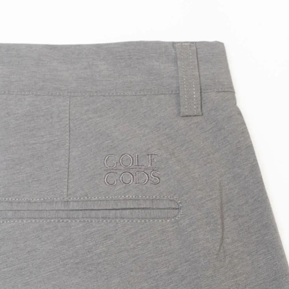 Clubhouse Golf Shorts in Light Grey