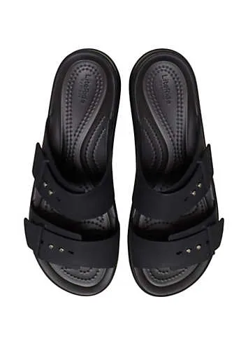 Crocs Black Brooklyn Sandals Low | Kaleidoscope