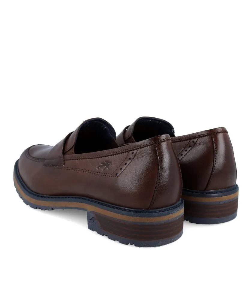 Fluchos F1871 Men's casual brown loafers