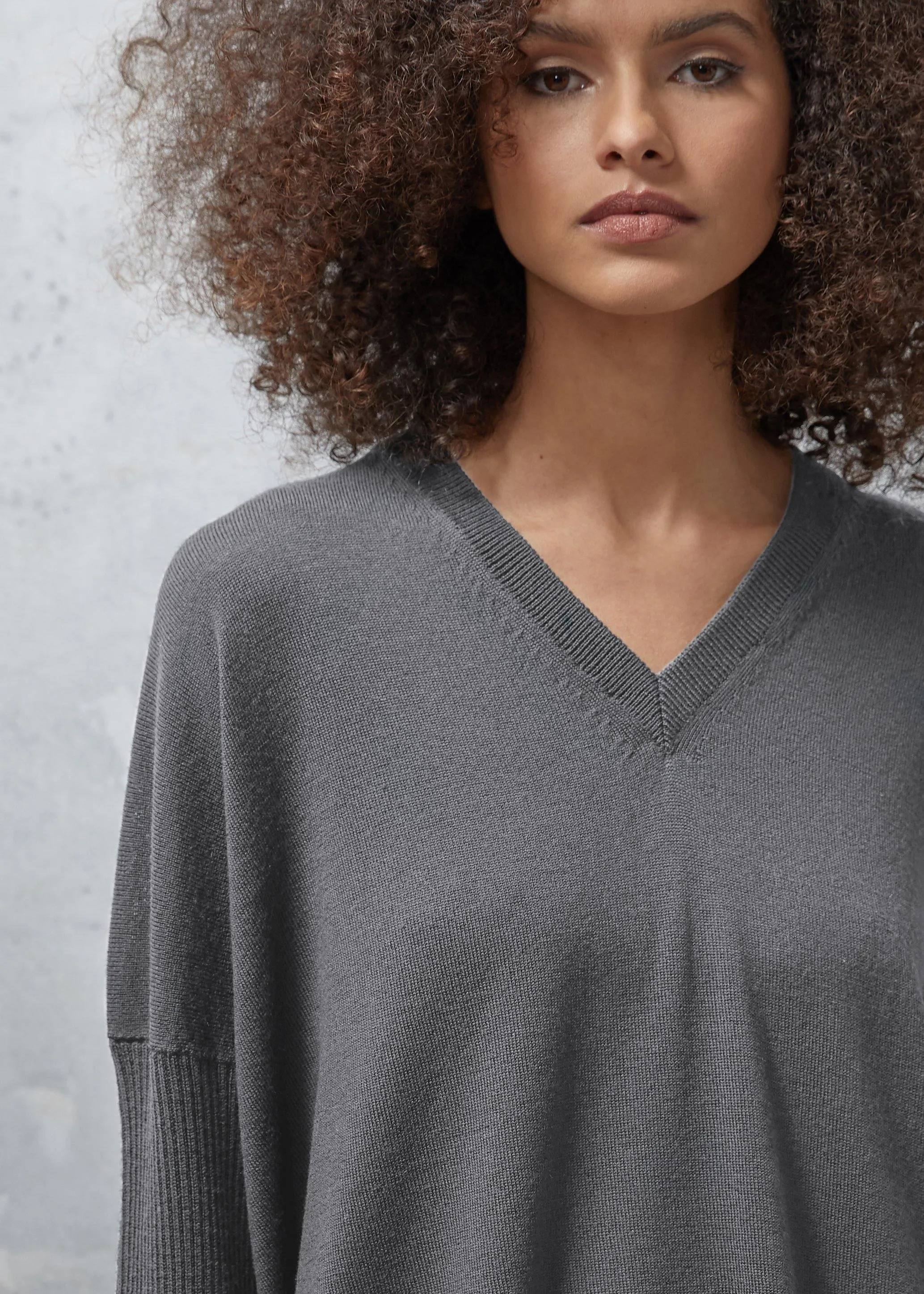 Foster V-Neck Relaxed Sweater