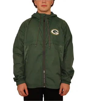 G-Iii Sports Mens Green Bay Packers Windbreaker Jacket, TW2