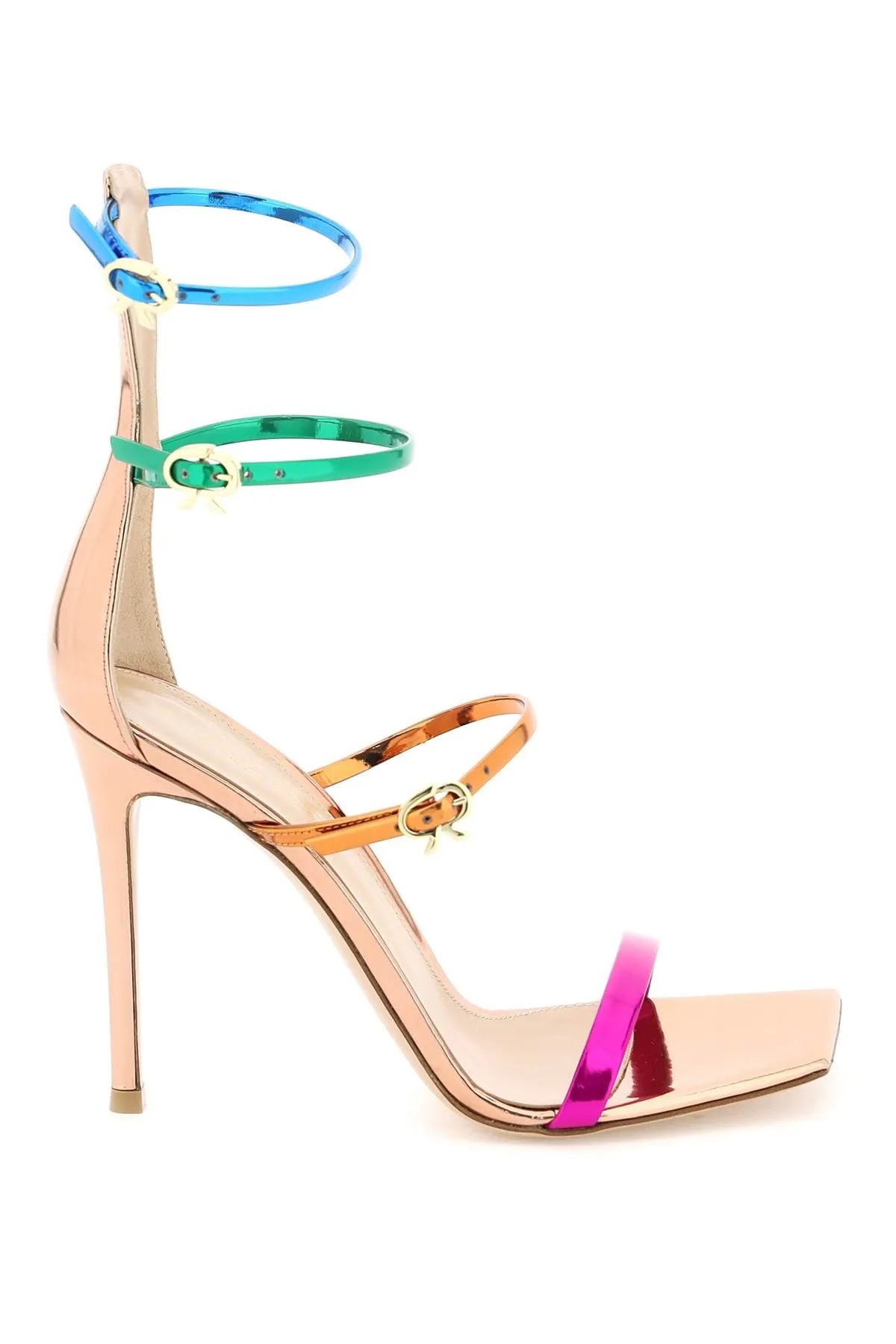 Gianvito Rossi 'Ribbon Uptown' Sandals   Multicolor