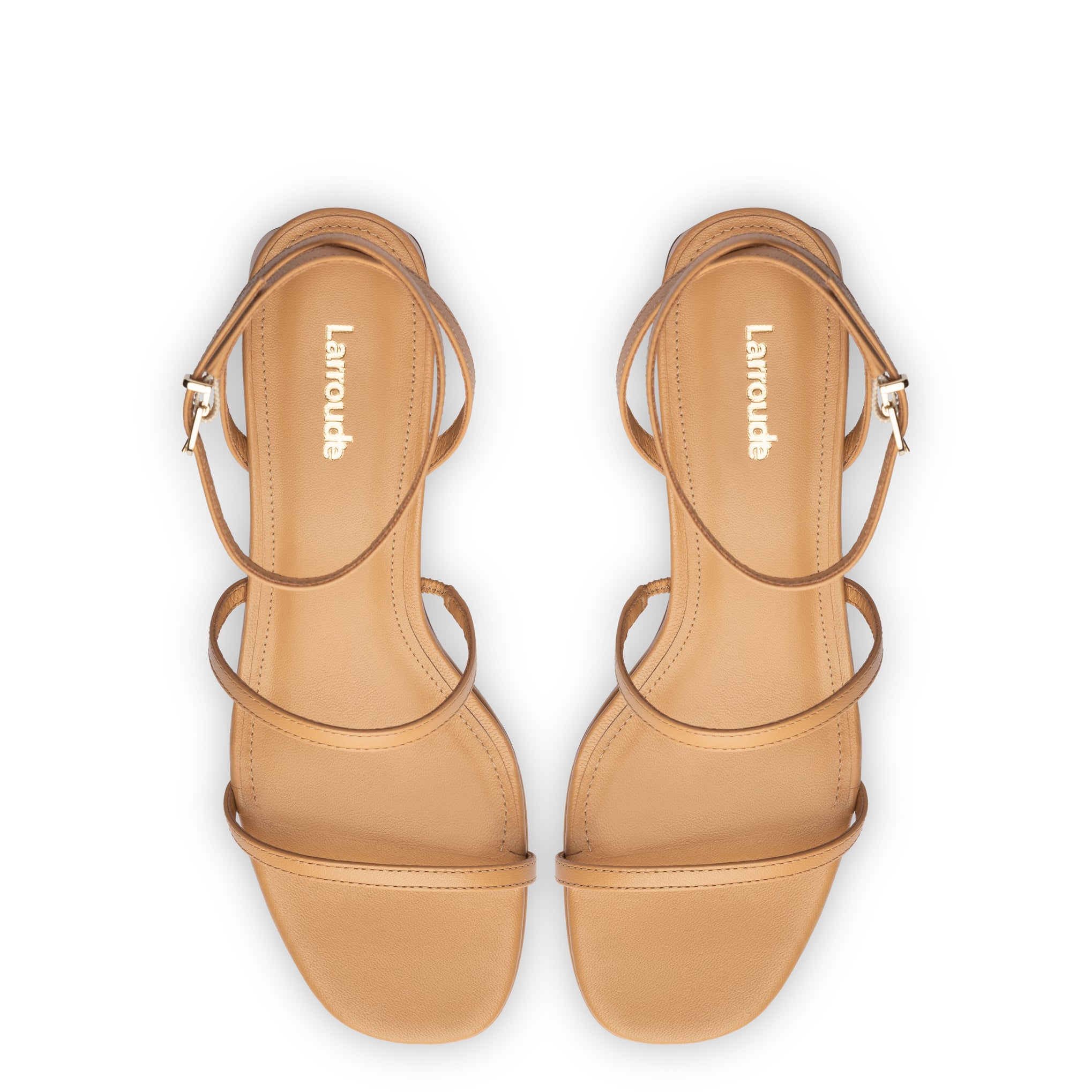 Gio Sandal In Tan Leather