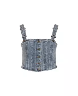 Go Buster Denim Top