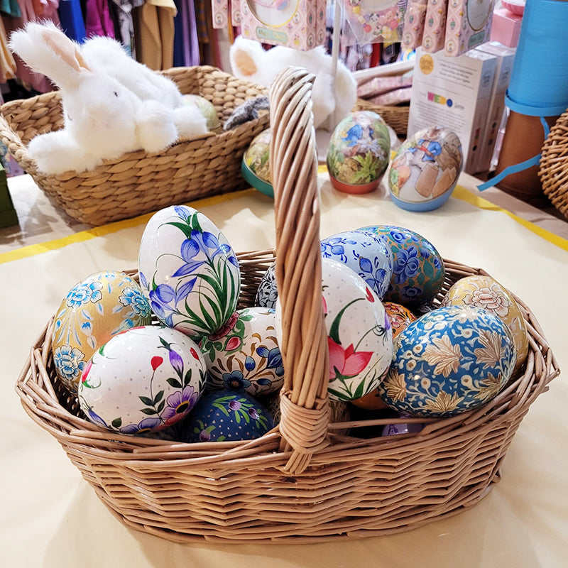 Hand painted Wooden Eggs Assorted - Large