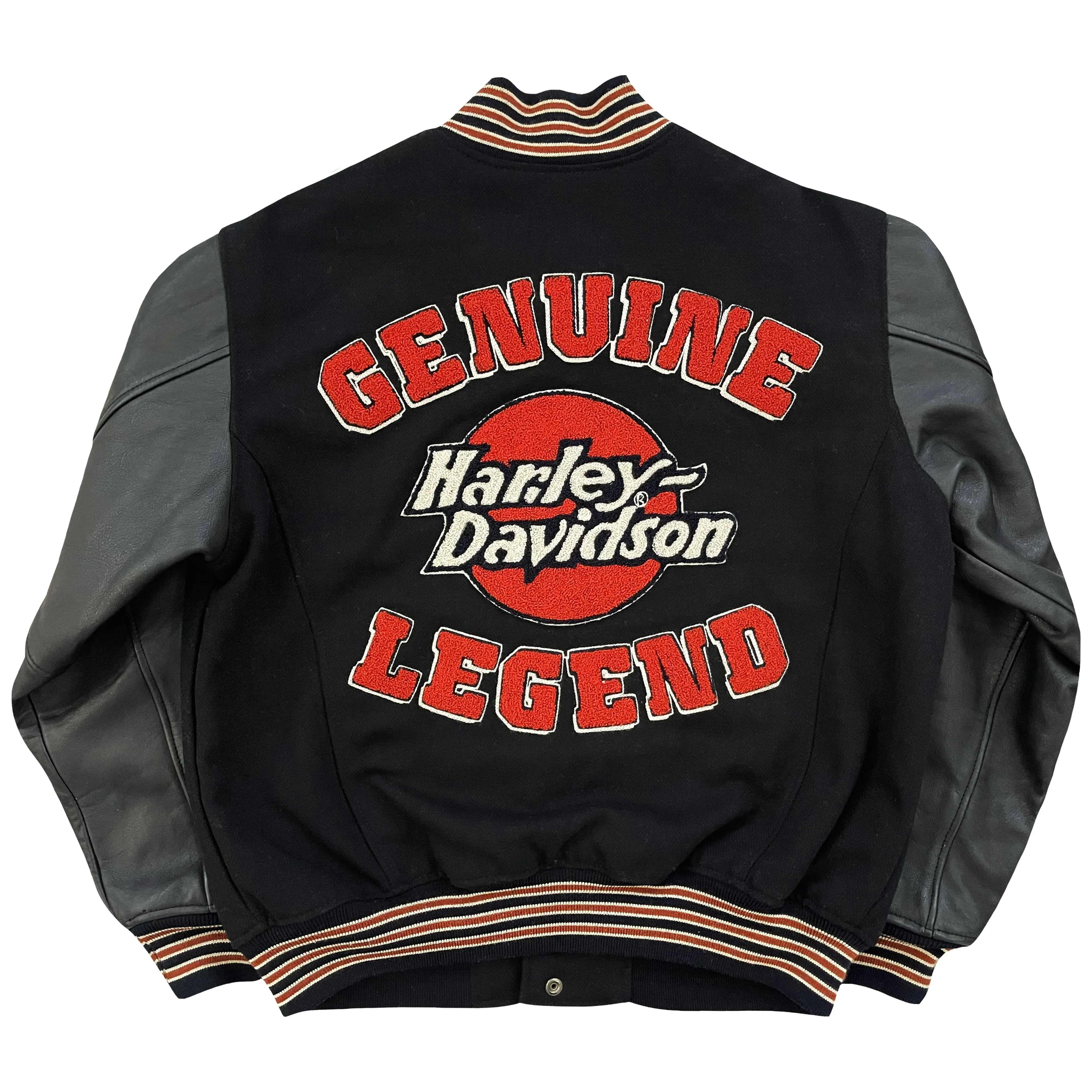 Harley Davidson Varsity Jacket - M