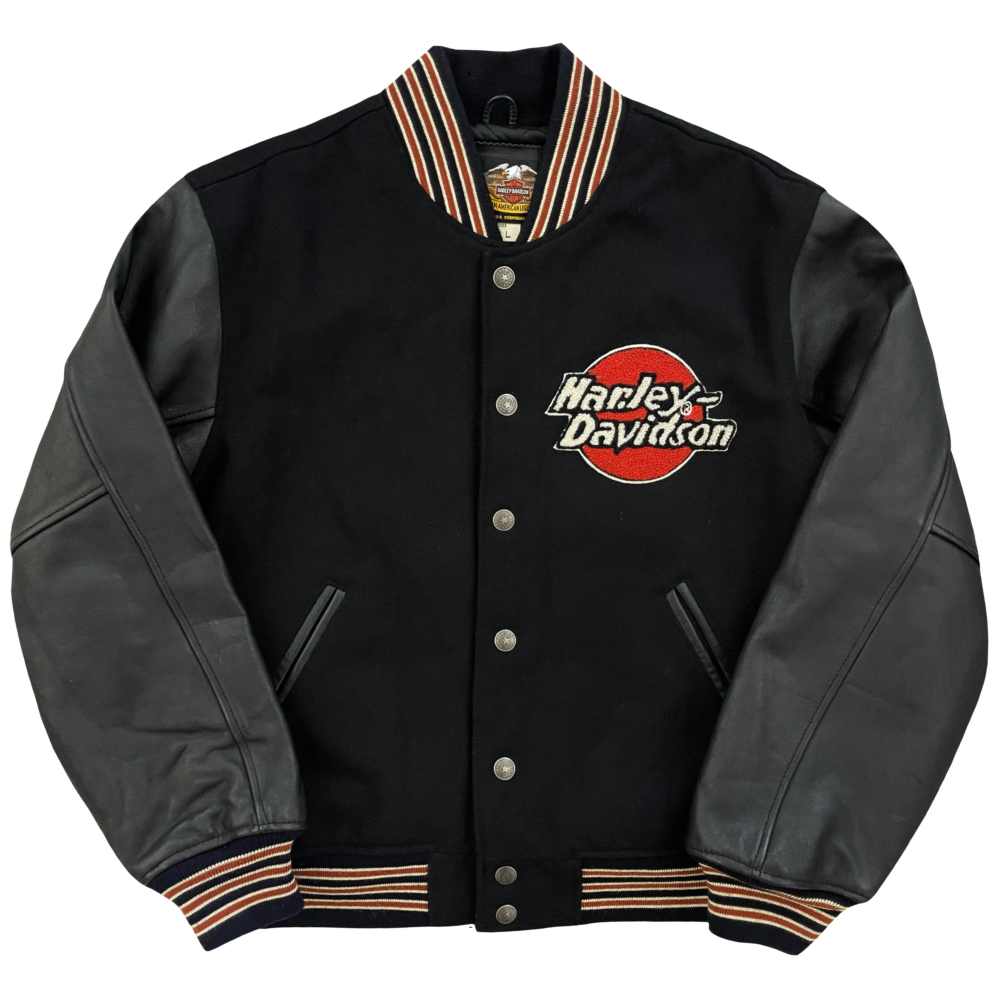 Harley Davidson Varsity Jacket - M