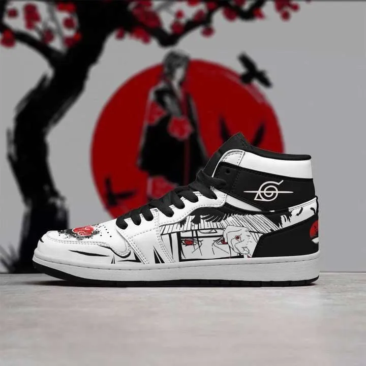 Itachi Shoes Uchiha Naruto Shoes Anime Basketball Sneakers