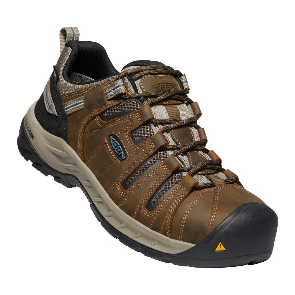 KEEN Utility Men's Flint II Waterproof Steel Toe Work Shoe