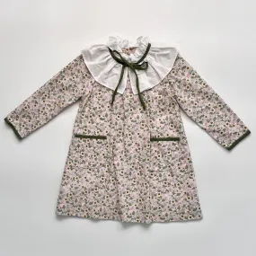 La Coqueta Floral Dress With Frill Collar: 4 Years