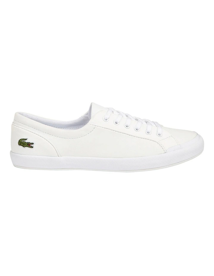 Lancelle Leather Lace-Up Sneaker in White