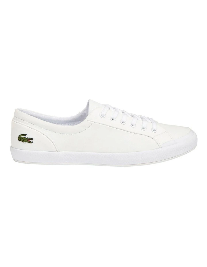 Lancelle Leather Lace-Up Sneaker in White