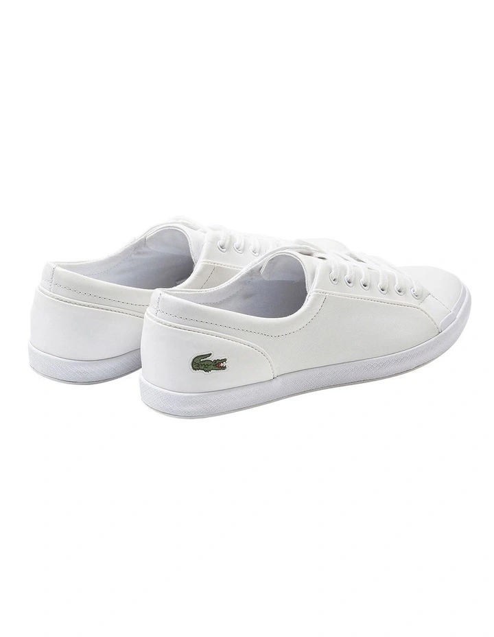 Lancelle Leather Lace-Up Sneaker in White