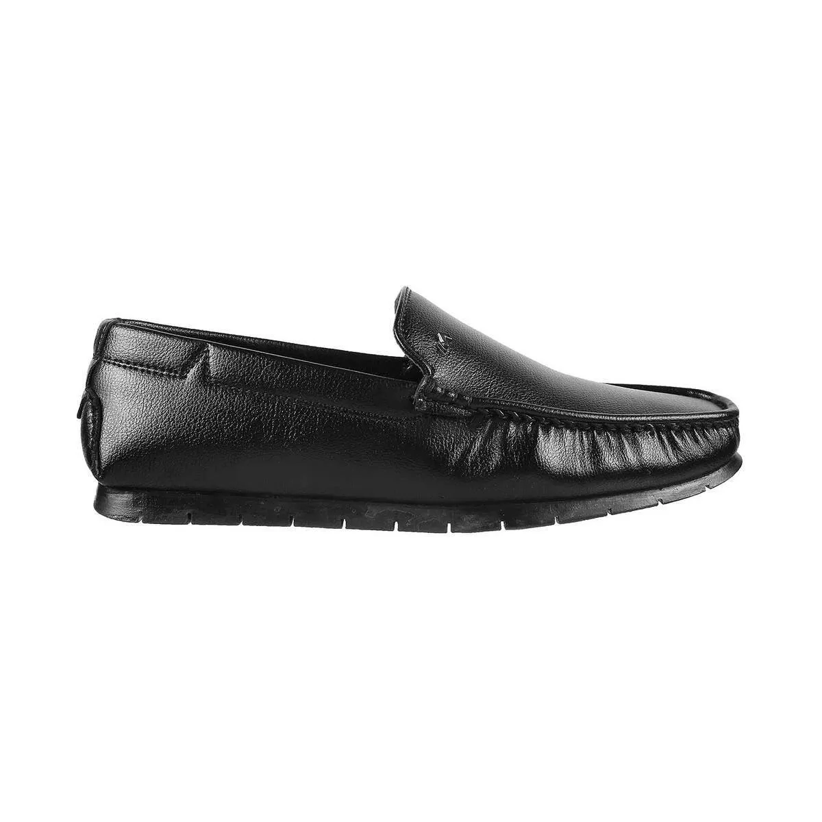 Metro Men Black Casual Loafers