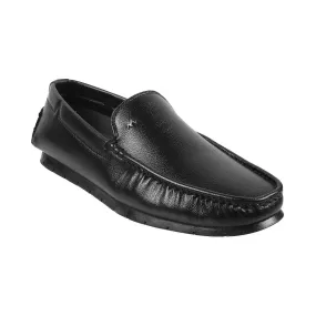 Metro Men Black Casual Loafers