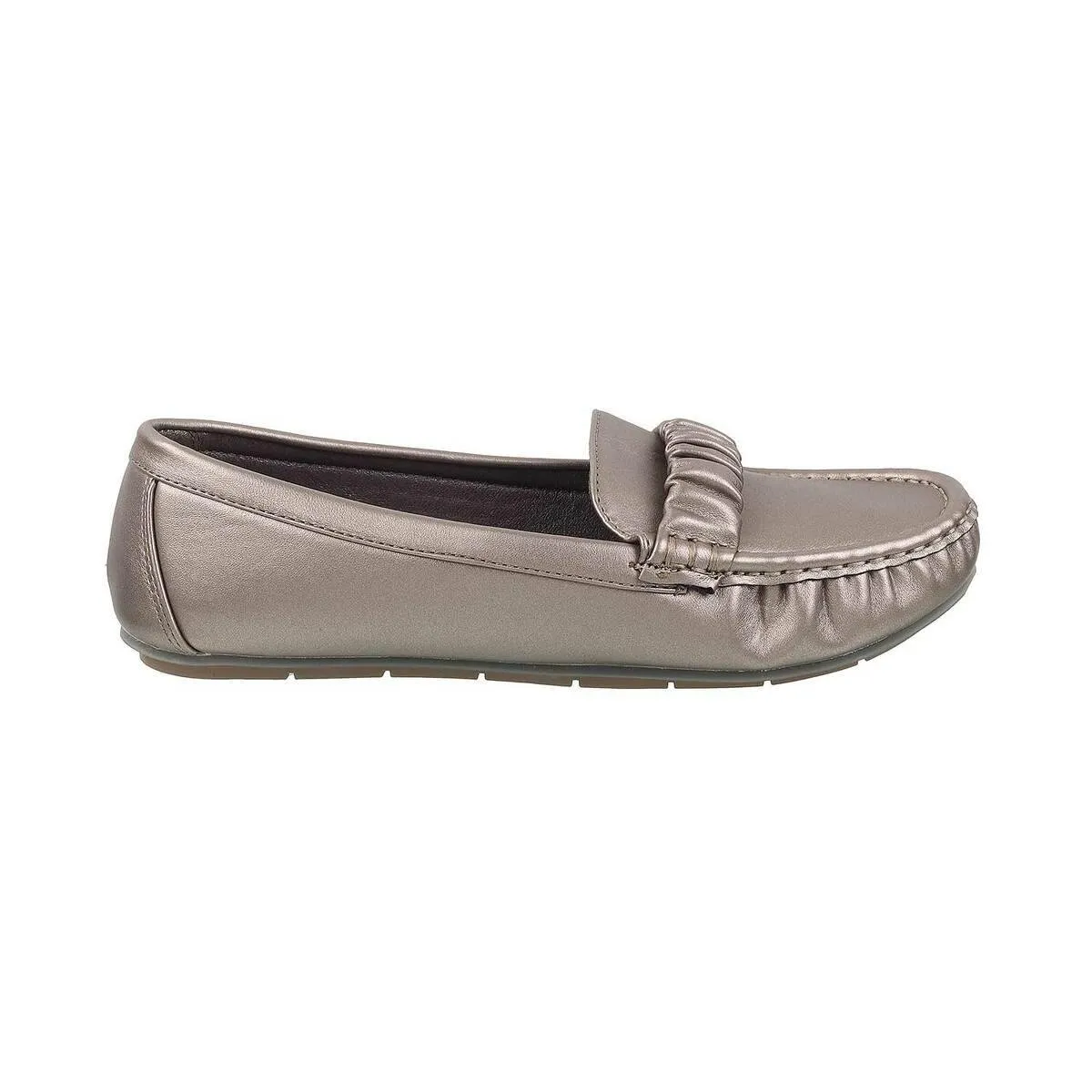 Metro Women Grey Casual Loafers