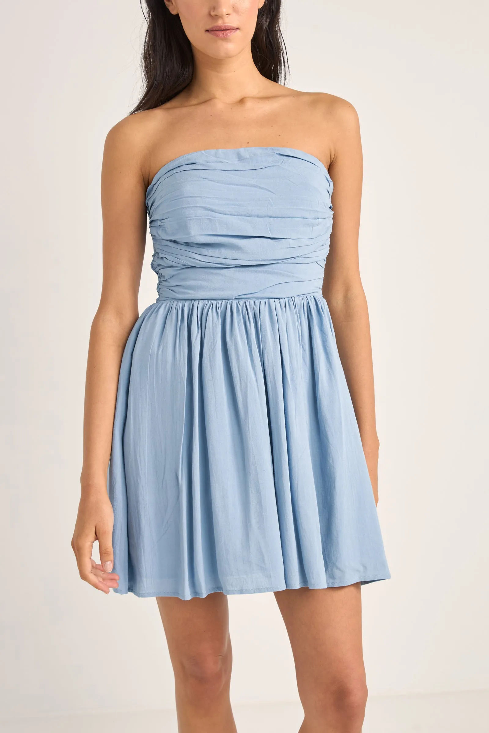 Mila Mini Dress Cornflower