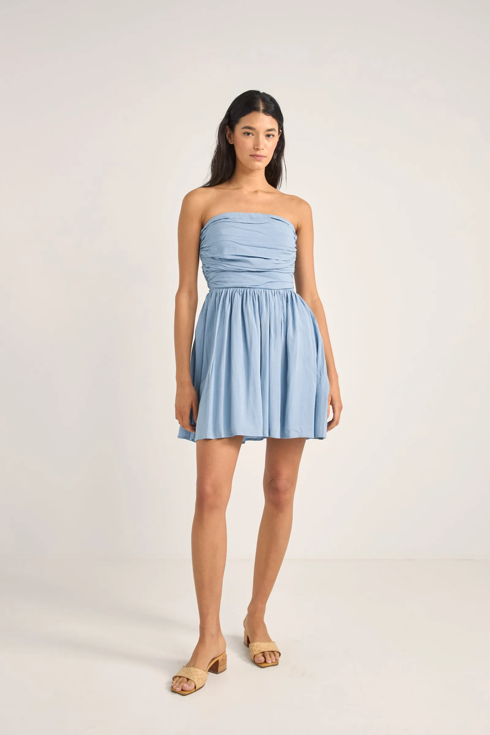 Mila Mini Dress Cornflower