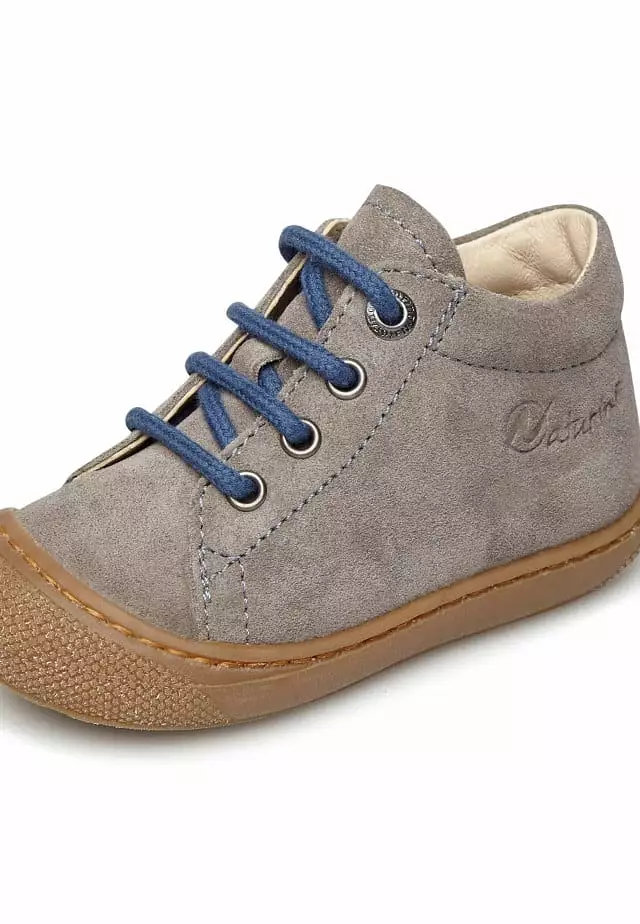 NATURINO COCOON gris bleu chaussures botillons