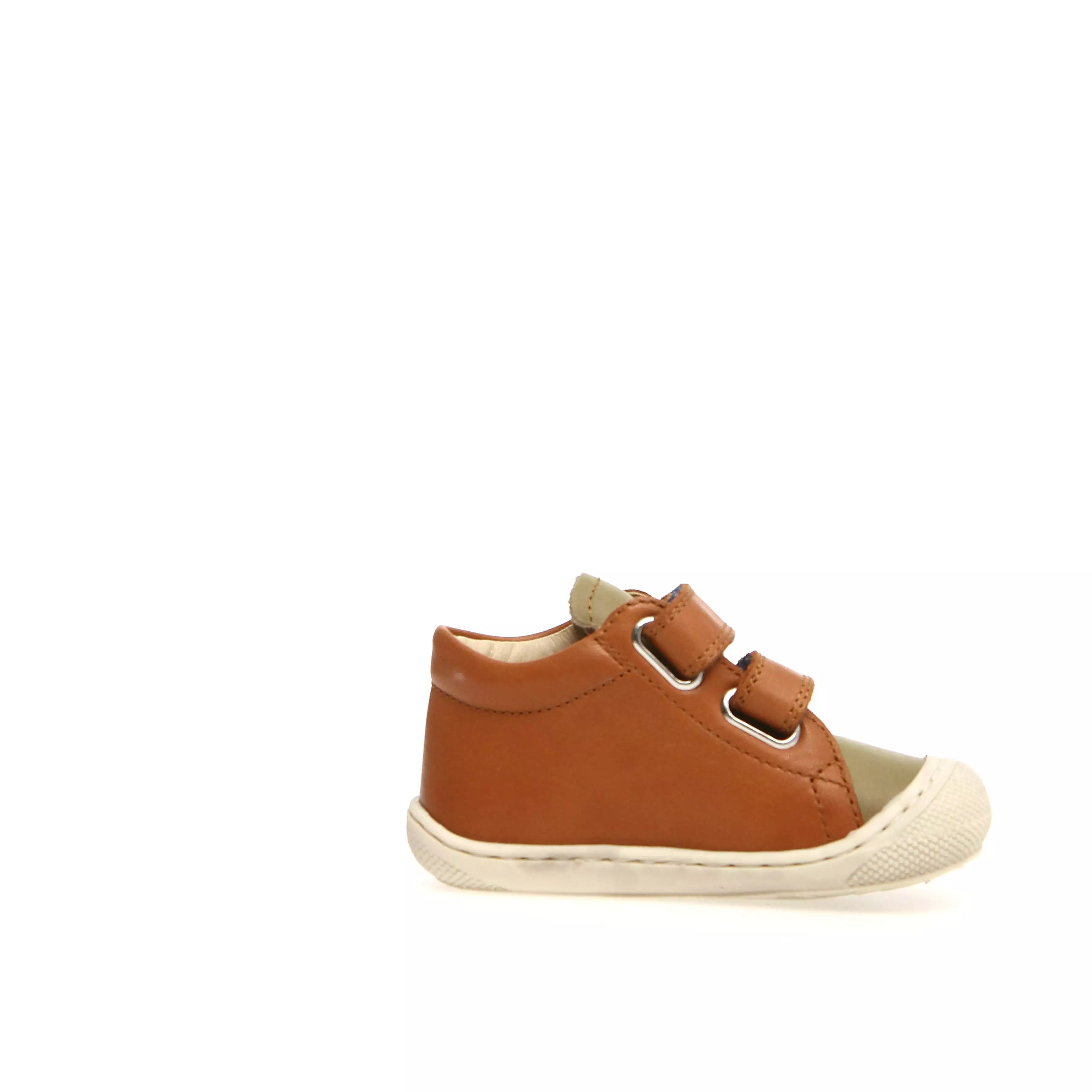 NATURINO COCOON velcro Stone Bone Cognac botillons