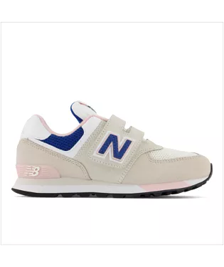 NEW BALANCE PV574 LK1 Beige Rose Chaussures Basses Baskets Sneakers