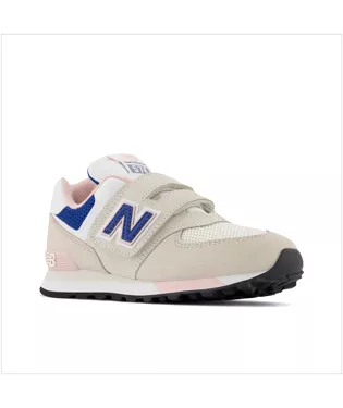 NEW BALANCE PV574 LK1 Beige Rose Chaussures Basses Baskets Sneakers