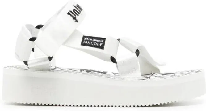 Palm Angels x Suicoke Depa sandals White