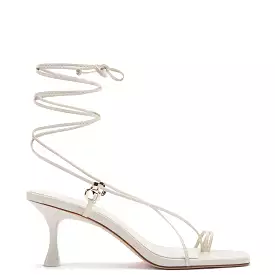 Portofino Sandal In White Leather