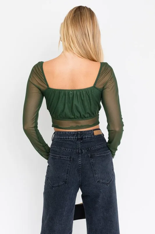 Ruched Merrow Top