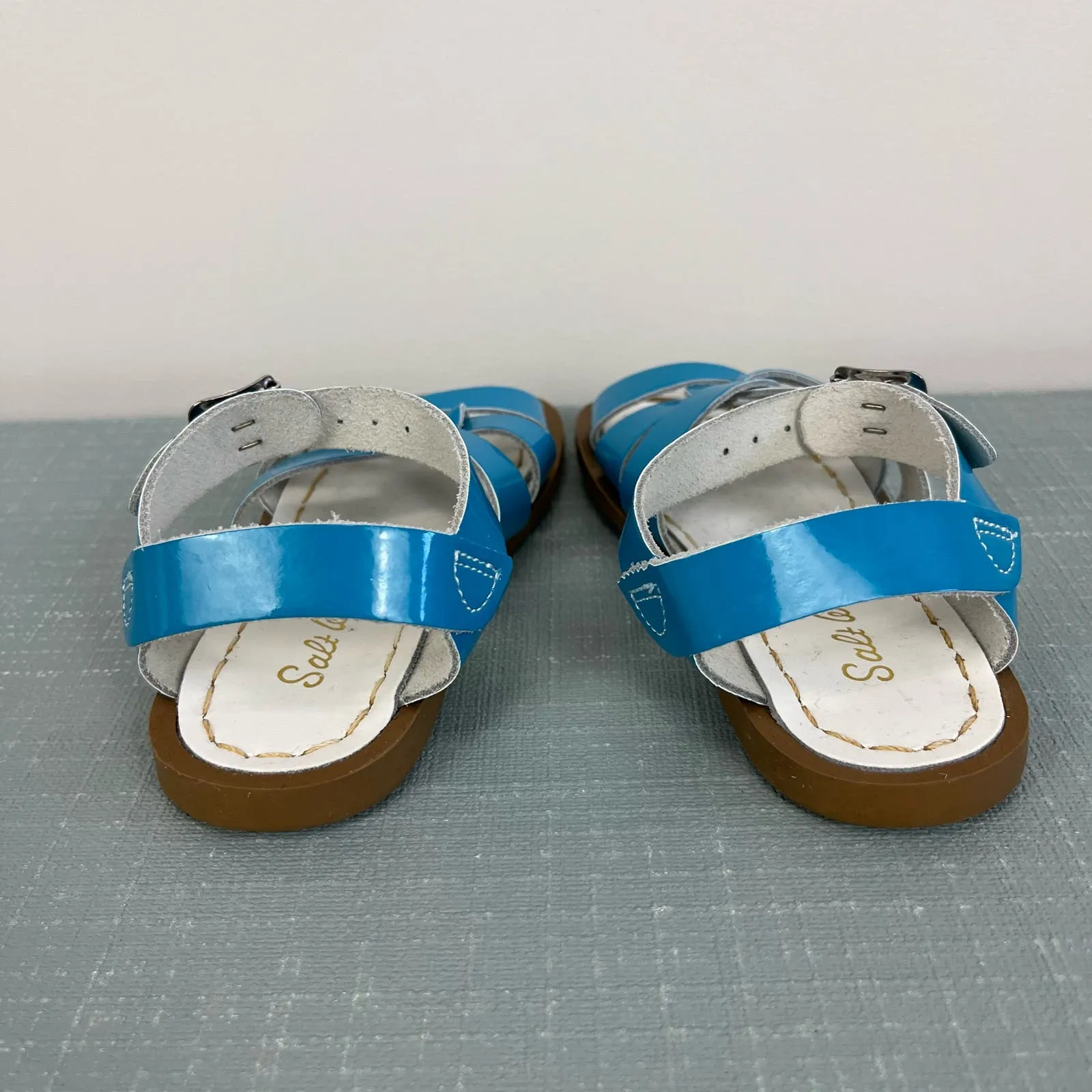 Saltwater Original Girls Blue Sandals 9