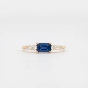 Sapphire Five Stone Bea Ring