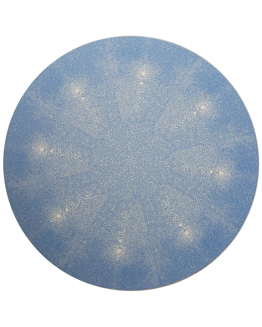 Shagreen Placemats in Light Blue