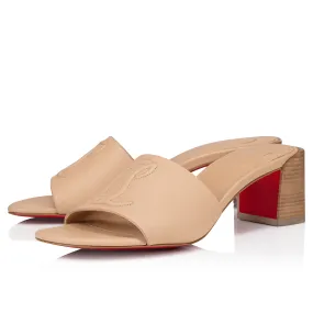 So CL Mule 55 mm Mules sandals - Calf leather - Leche - Women