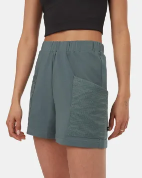 Tentree SoftTerry Light Contrast Short In Light Urban Green/Eucalyptus