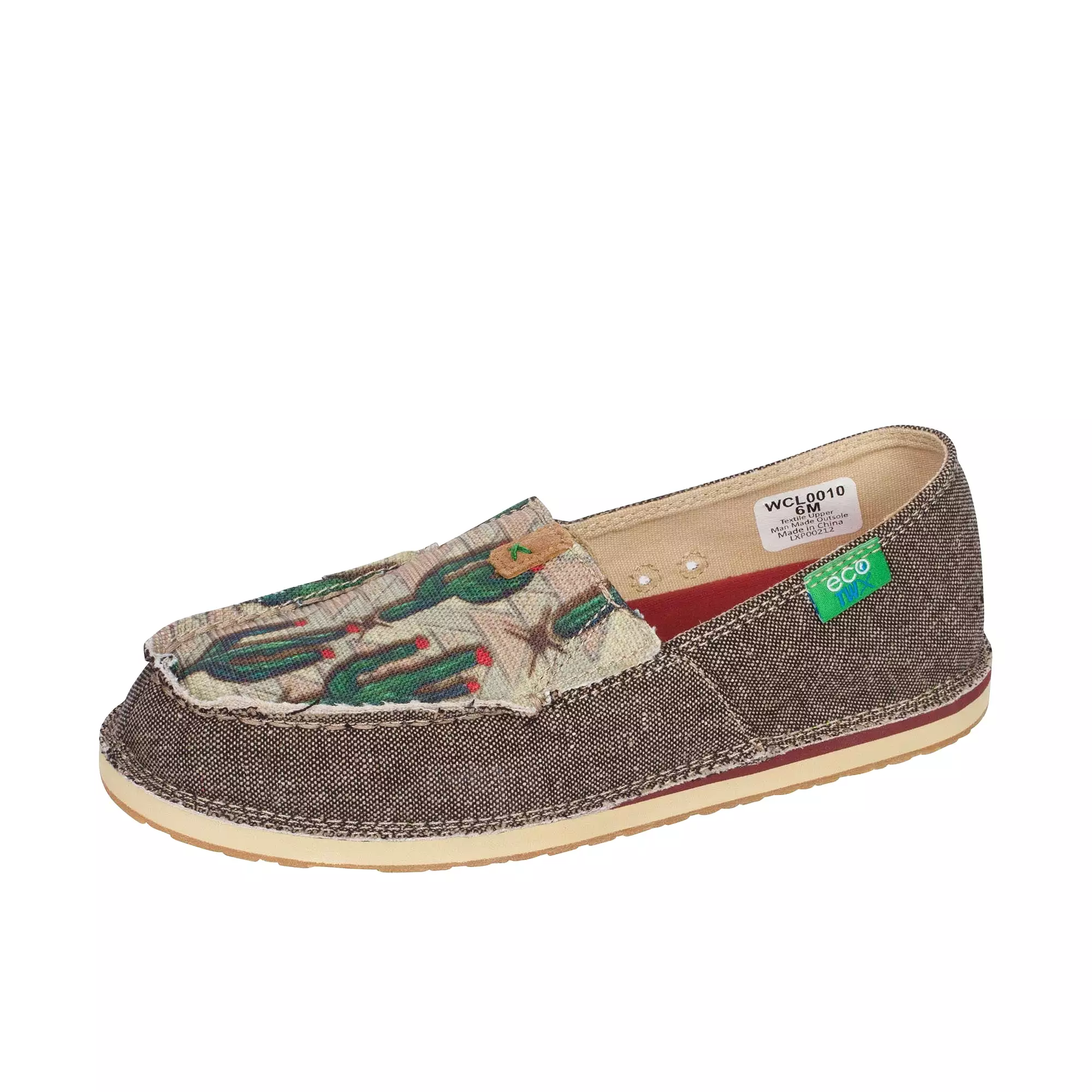 Twisted X Casual Loafers Dust Cactus Print